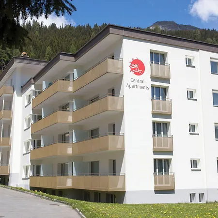 דירה Central Apartments Davos *